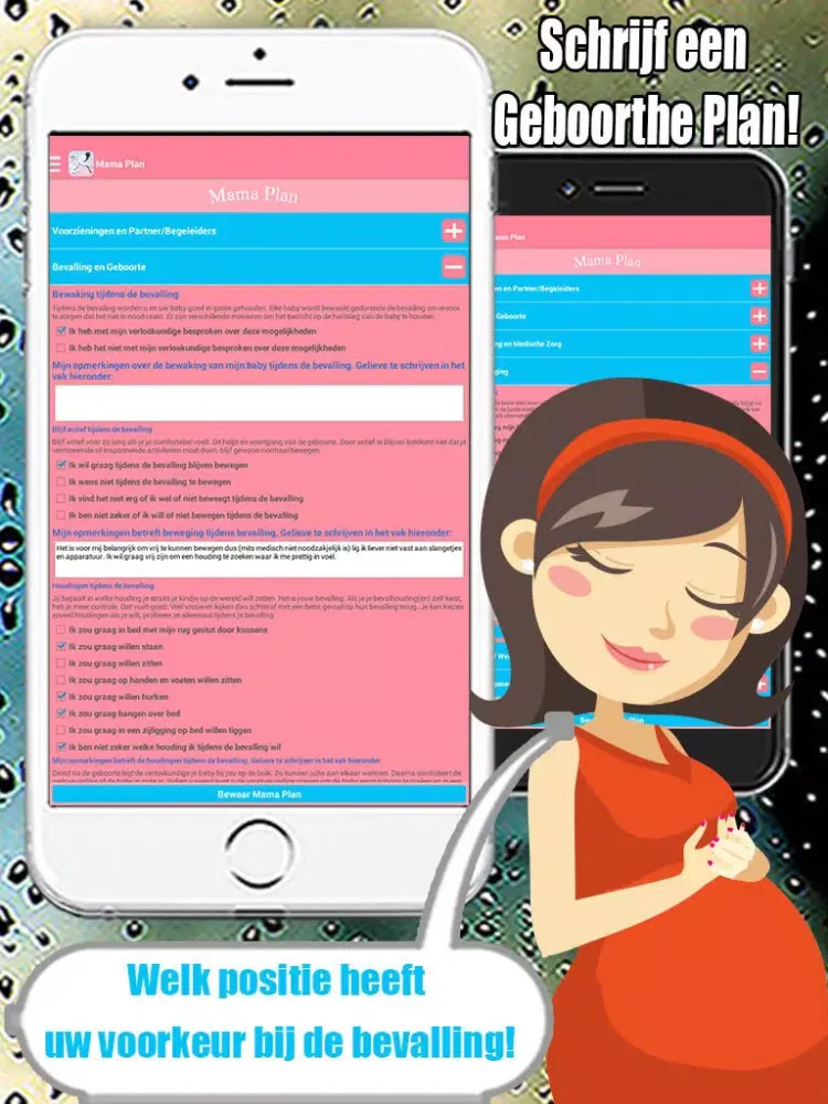 Скриншоты Mommy Plan: A Medical List of Wishes For Newborn Projects iPad 