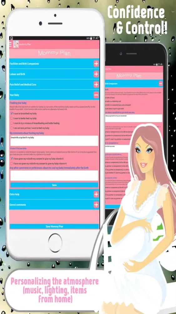 Скриншоты Mommy's Plan: A Medical List of Wishes For Newborn Projects