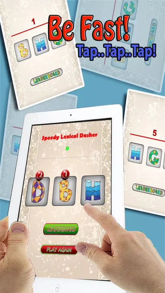 Speedy Lexical Dasher Free - A Letter Quiz Adventure Game for Kids Screenshots