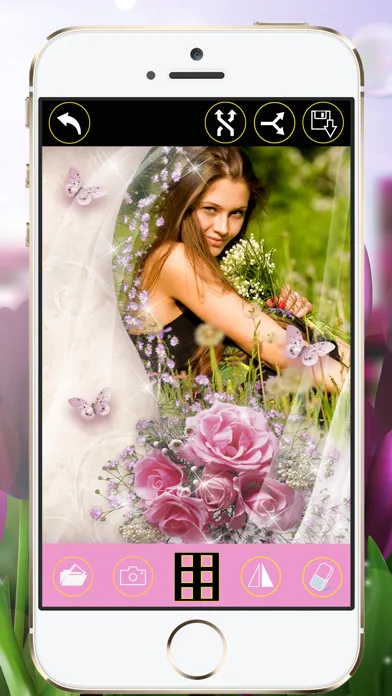 Скриншоты Flower Blossom Photo Frames