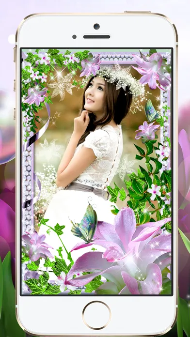 Скриншоты Flower Blossom Photo Frames
