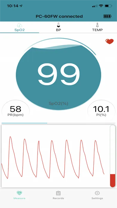Captures d'écran de CMI Health