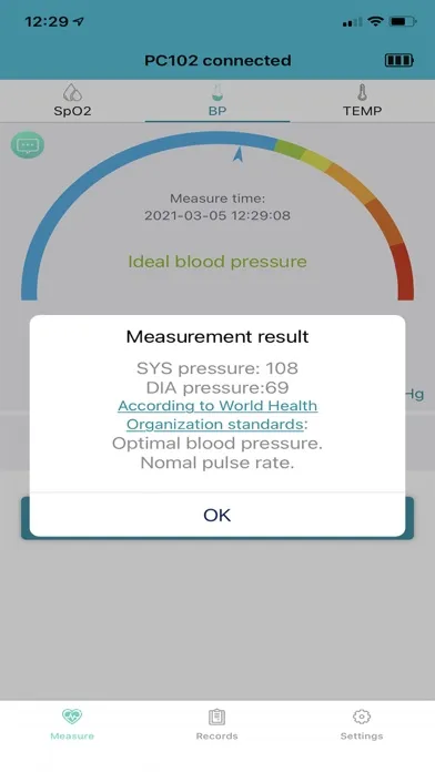 Captures d'écran de CMI Health