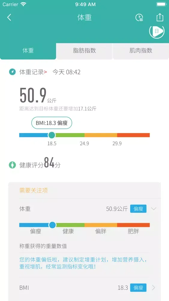 Screenshot di 和家悦-体脂秤