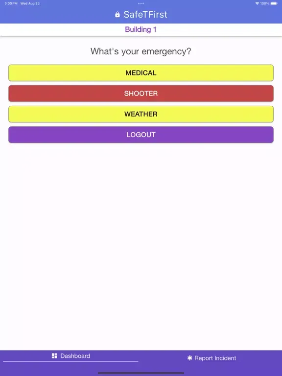 Скриншоты SafeTfirst - Crisis Management iPad 