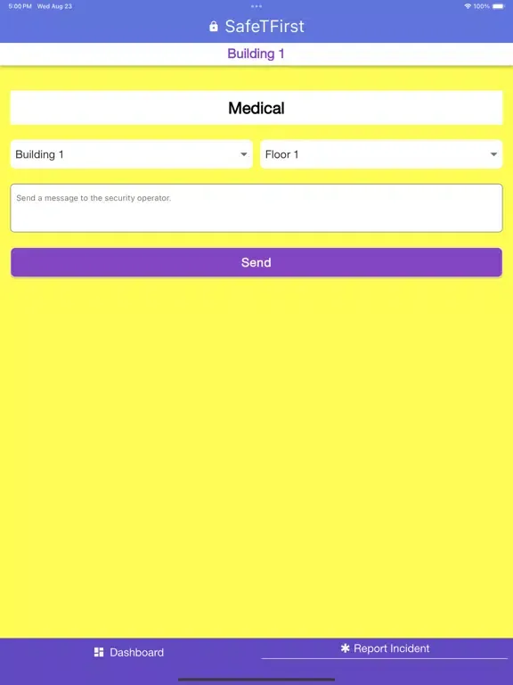 Скриншоты SafeTfirst - Crisis Management iPad 
