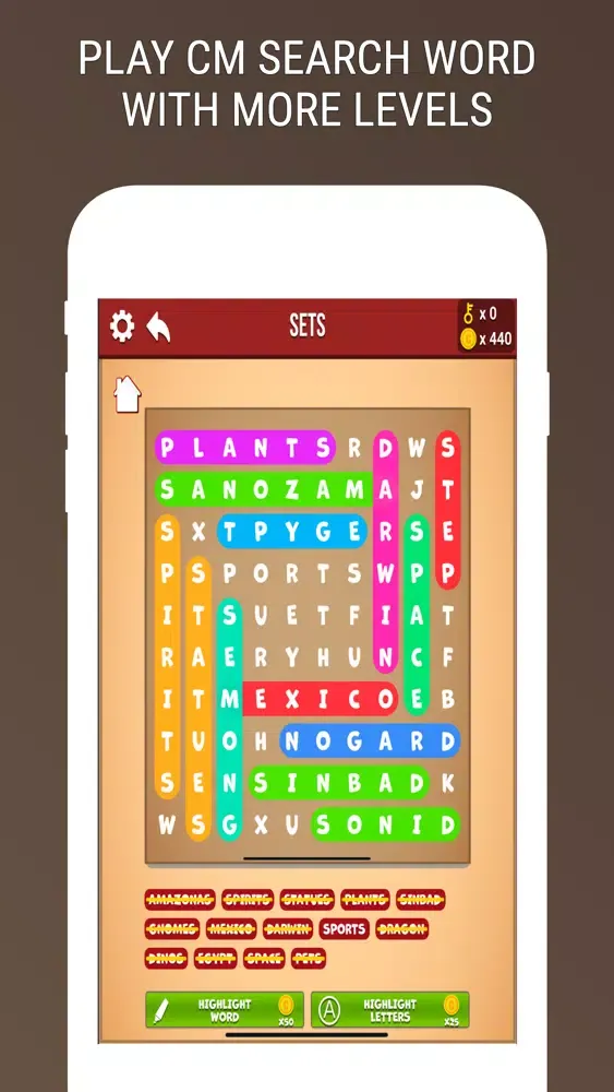 Capturas de pantalla de CM Link Word Master