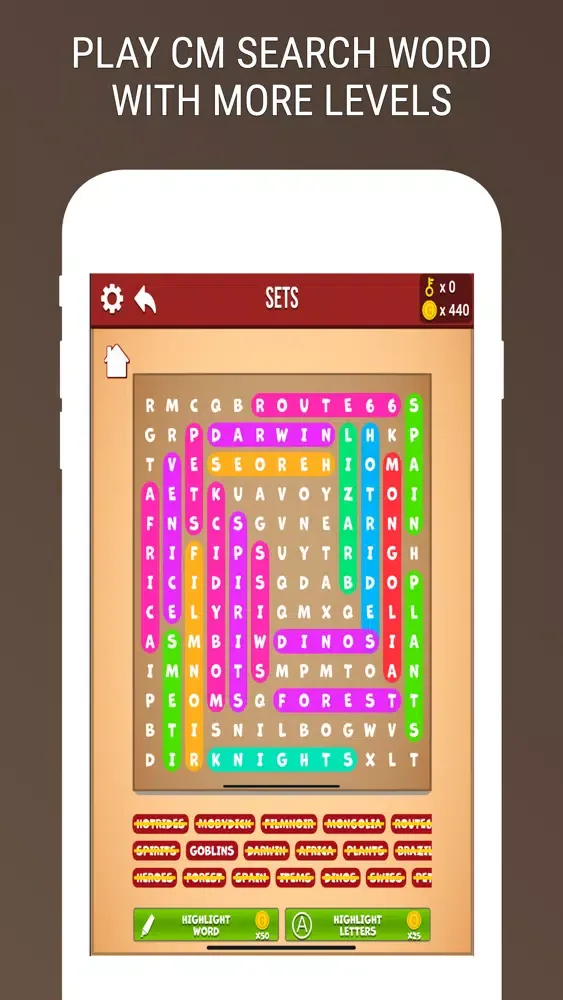 Capturas de pantalla de CM Link Word Master