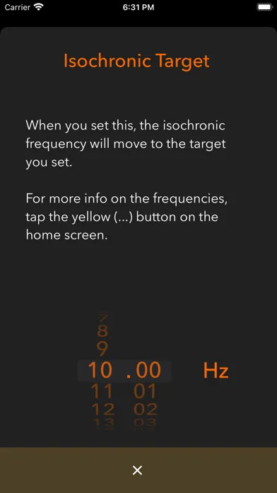 Capturas de pantalla de Isochronic