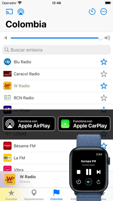 Capturas de pantalla de Radio Colombia: ¡En Vivo!