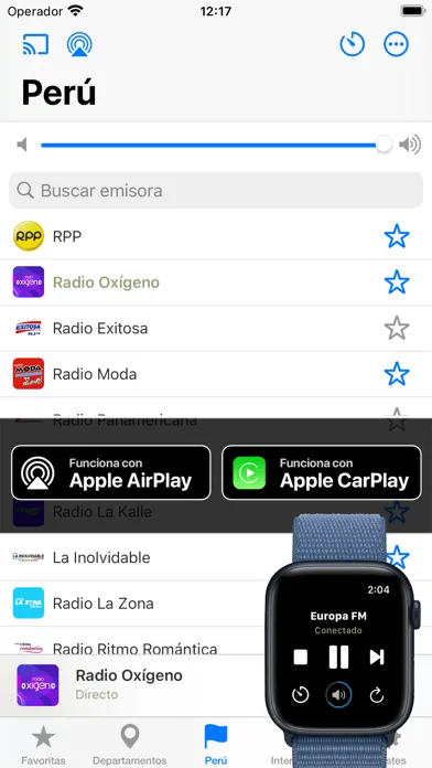 Capturas de pantalla de Radio Perú: Emisoras Peruanas