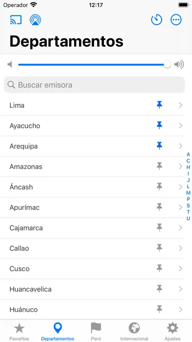 Capturas de pantalla de Radio Perú: Emisoras Peruanas