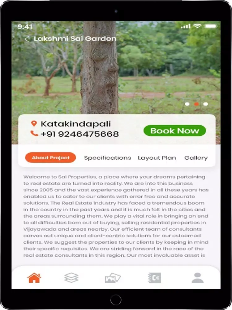SPP SAI PROPERTIES & PROJECTS iPad  Ekran Görüntüleri