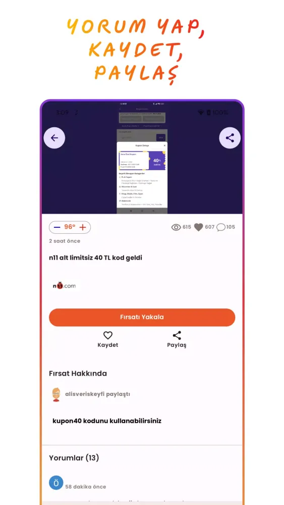 Sıcak Fırsatlar Screenshots