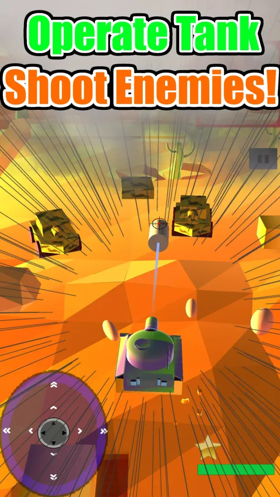 3D Low poly - Fly Fly Tank Screenshots