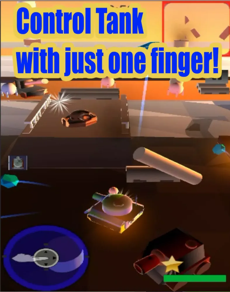 3D Low poly - Fly Fly Tank Screenshots