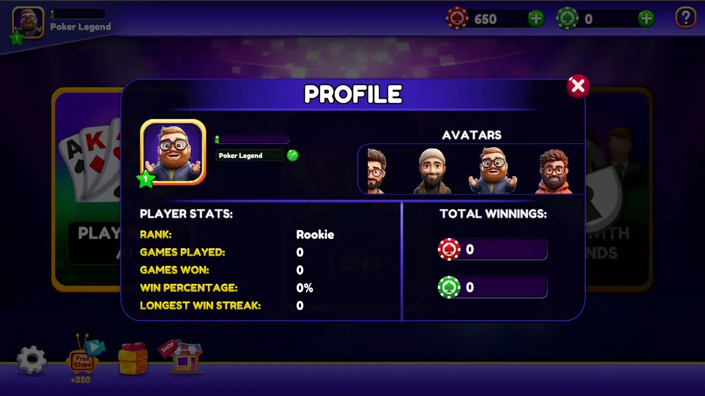 Ảnh chụp màn hình của Aces Master: Texas Hold’em