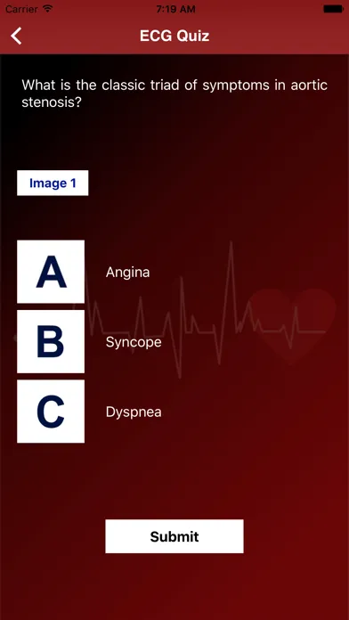 Скриншоты ECG QUIZ