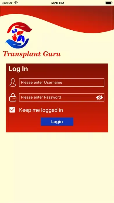 Tangkapan skrin Transplant Guru