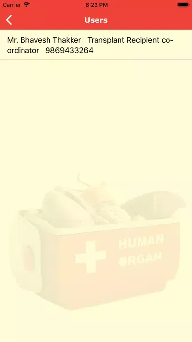 Tangkapan skrin Transplant Guru