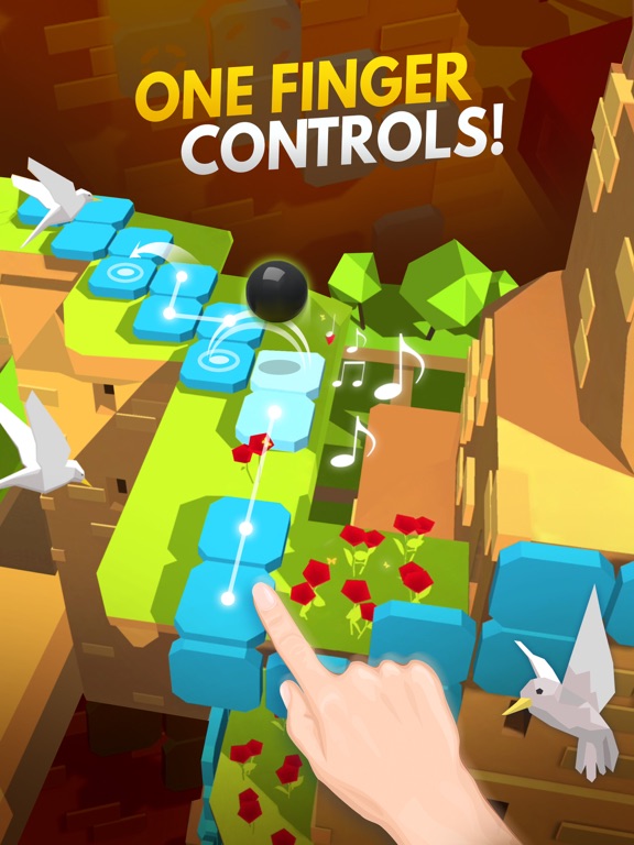 Zrzuty ekranu Dancing Ball World: Music Game iPad 