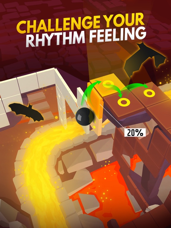Zrzuty ekranu Dancing Ball World: Music Game iPad 