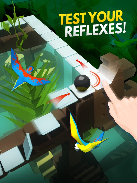 Zrzuty ekranu Dancing Ball World: Music Game iPad 