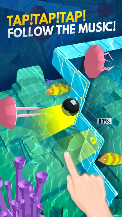 Zrzuty ekranu Dancing Ball World: Music Game