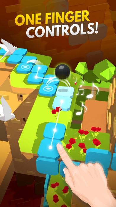 Zrzuty ekranu Dancing Ball World: Music Game