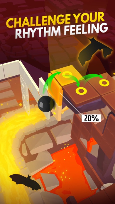 Zrzuty ekranu Dancing Ball World: Music Game
