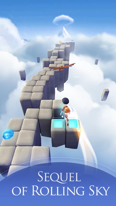 Tangkapan layar Rolling Sky 2
