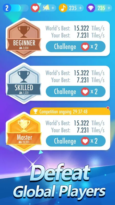 Zrzuty ekranu Piano Tiles 2