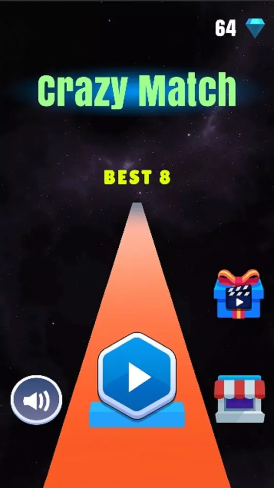 ภาพหน้าจอของ CrazyMatchedRacing