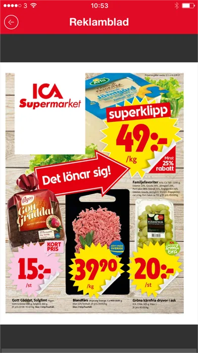 Tangkapan layar ICA SUPERMARKET STAFFANSTORP