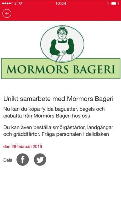 Tangkapan layar ICA SUPERMARKET STAFFANSTORP