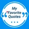 My Favorite Quotes
