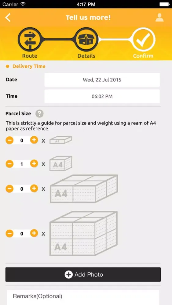 Zippyco - Tap. Tap. Delivered. Screenshots