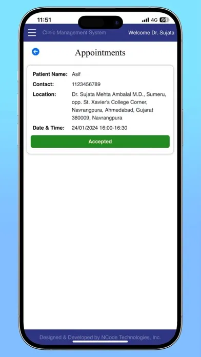 Screenshot di CMS Backend
