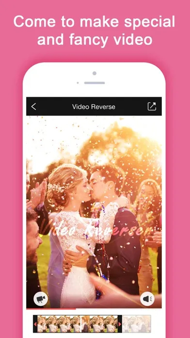 Zrzuty ekranu Video Reverse - Best Crop & Revert Time Effects Lite