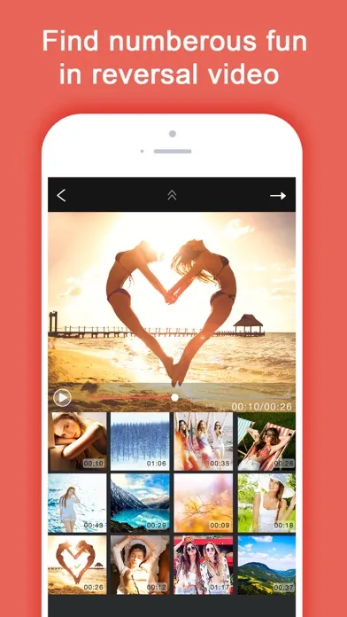 Zrzuty ekranu Video Reverse - Best Crop & Revert Time Effects Lite