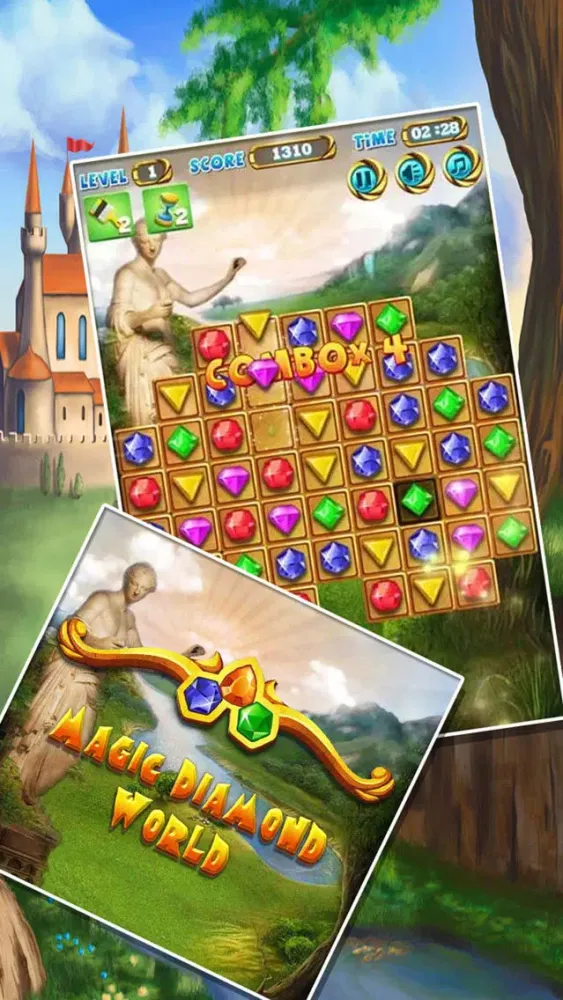 Capturas de tela do Magic Diamond World- Pocket Edition