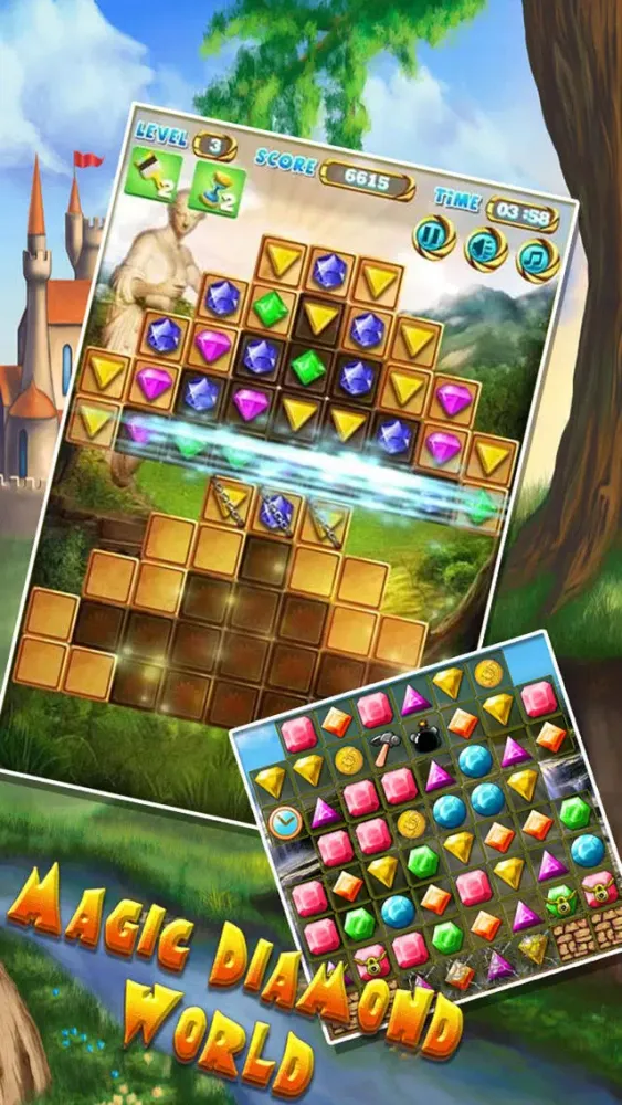 Capturas de tela do Magic Diamond World- Pocket Edition