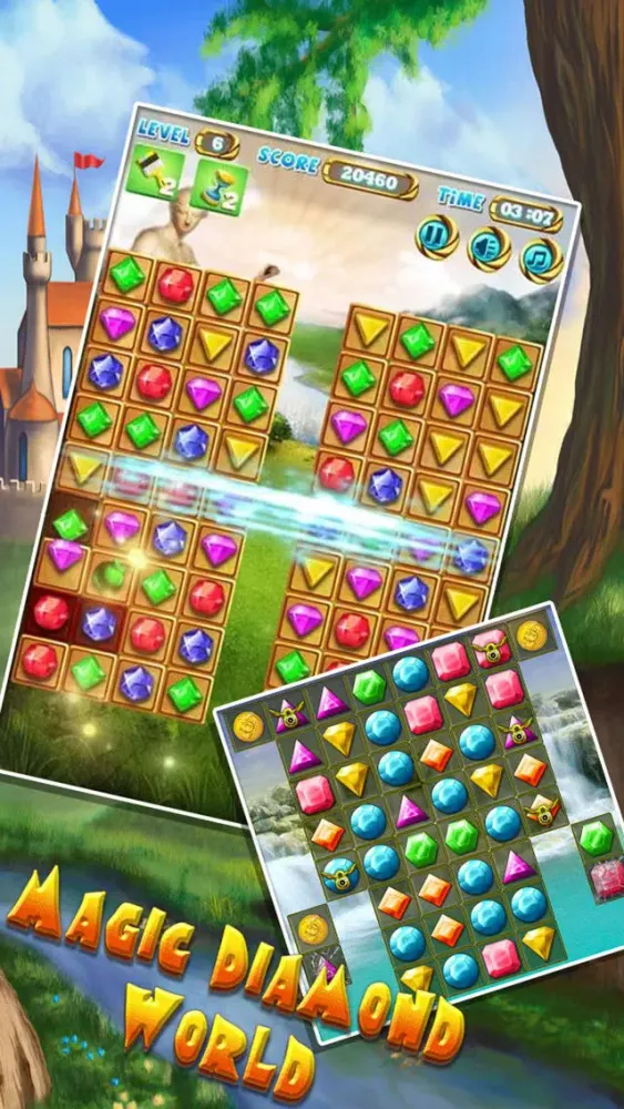 Capturas de tela do Magic Diamond World- Pocket Edition
