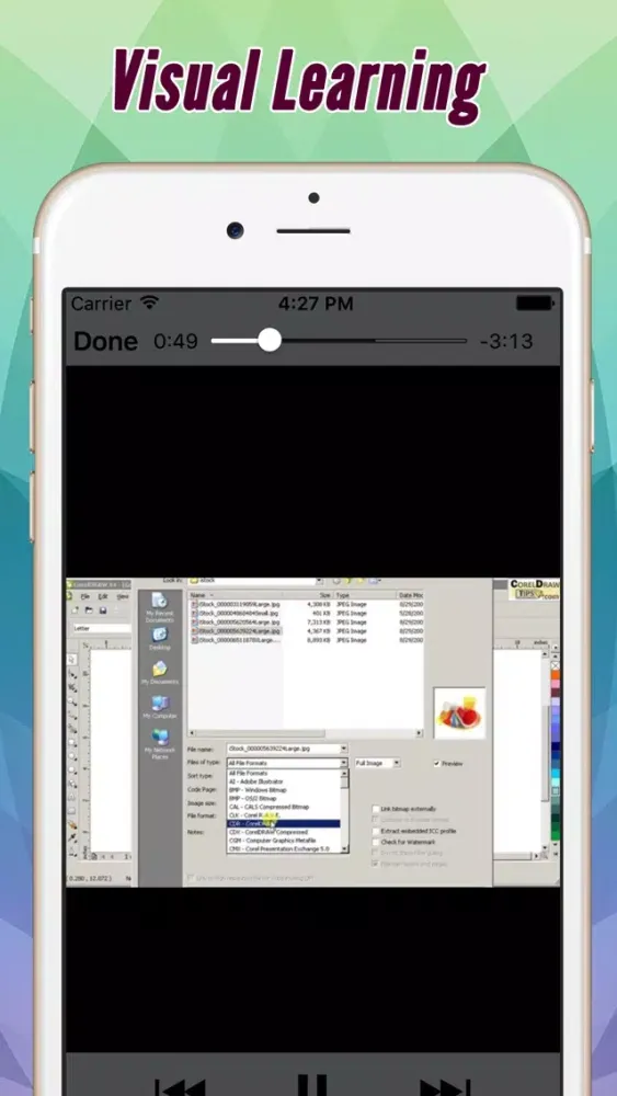 Videos Training & Tutorial For Coreldraw Screenshots