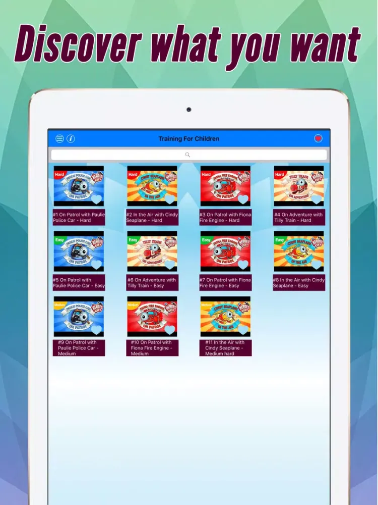 Pro Videos Improve Your Memory Test Every Day iPad  Screenshots