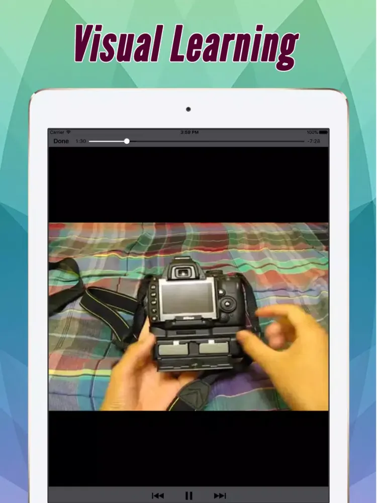 Pro Guide And Training For Nikon D5000 iPad  Screenshots