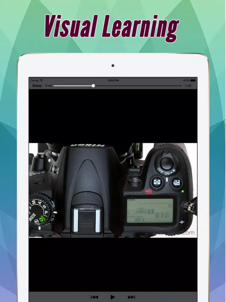 Скриншоты Guide And Training For Nikon D7000 Pro iPad 