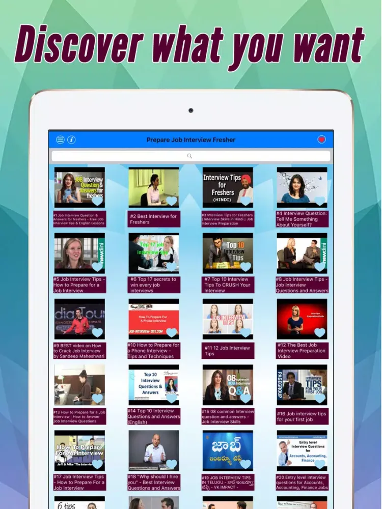 Job Hunting: Video Tips Making Recruiters Come To You iPad  スクリーンショット