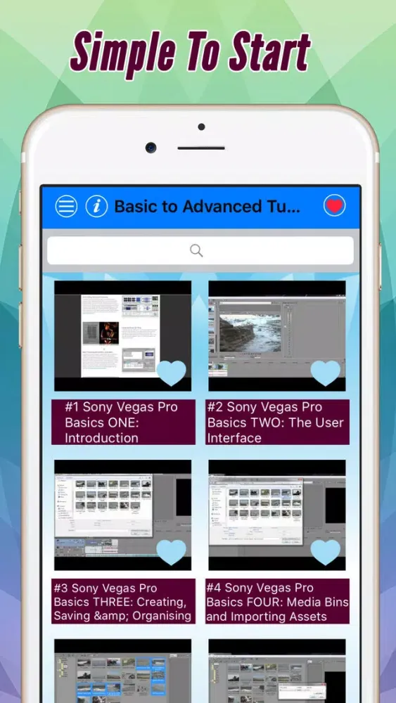Videos Training & Tutorial For Sony Vegas Pro Screenshots