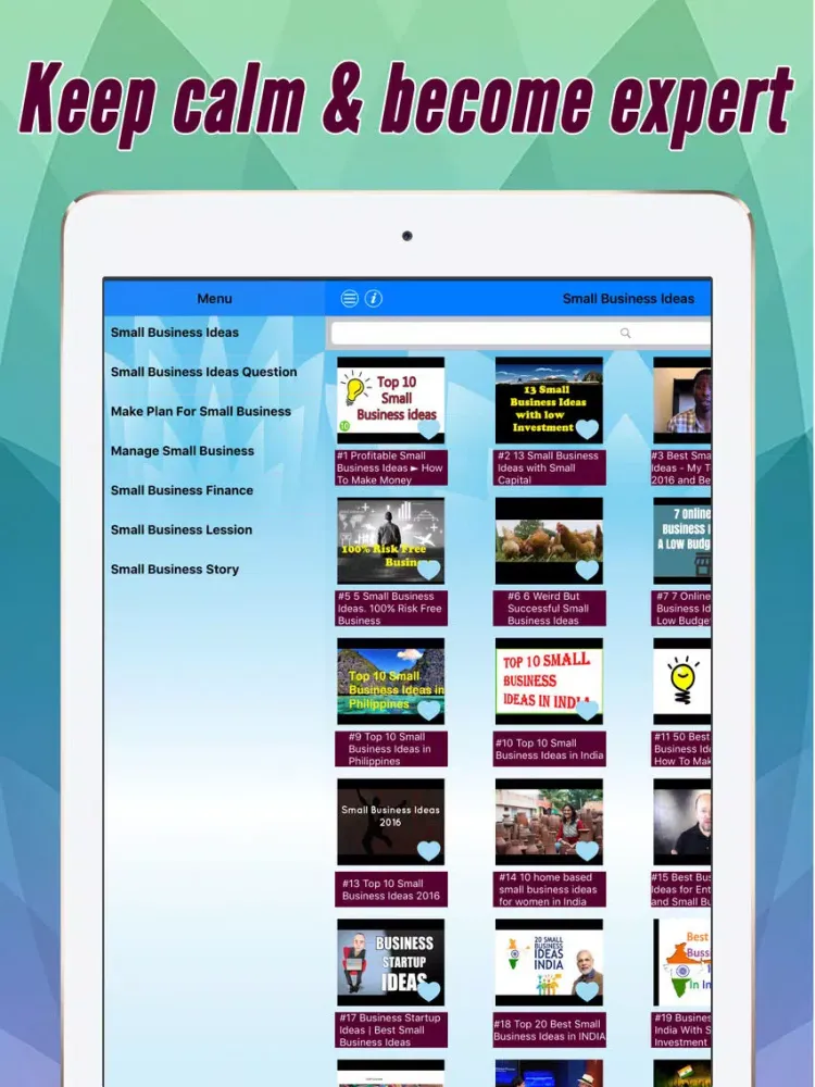 Small Business Successful-Video Guide How to make idea, start, and more? iPad  স্ক্রিনশট